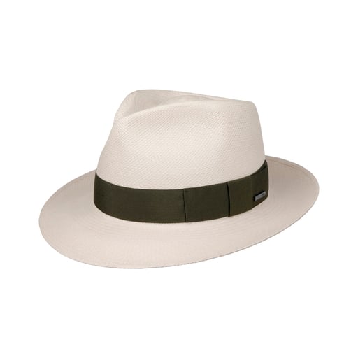 Stetson Philadelphia Cappello Panama Stile Bogart Prodotto in Italia Uomo Primavera Estate