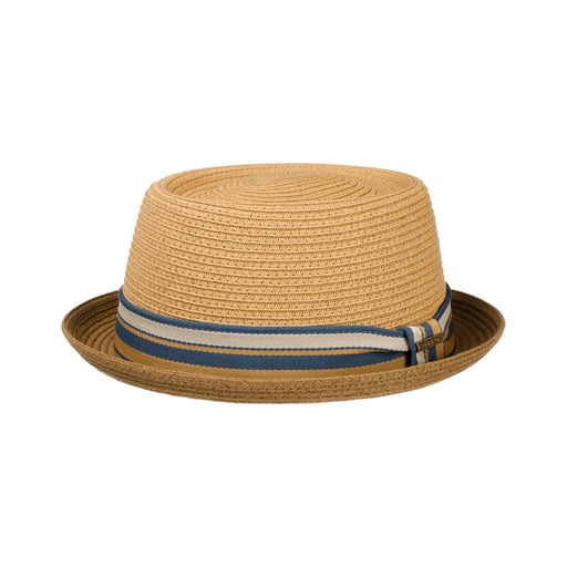 Stetson Cappello Pork Pie In Lana Uomo – Autunno/Inverno Con Fascia In Pelle, Idrorepellente E Pieghevole