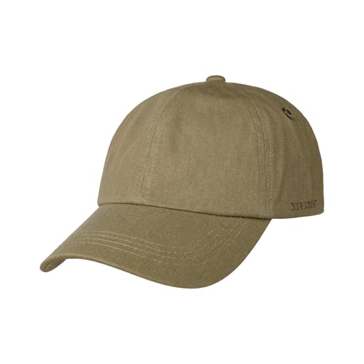 Casquette Baseball Fersten Vintage Homme, Beige/vert, Réglable Strapback, Occasion
