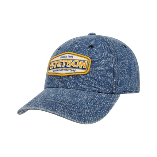 Stetson Casquette Denim Paisley