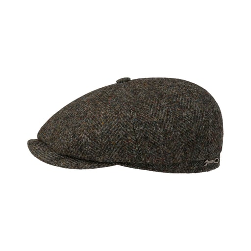 Stetson Casquette Hatteras Dark Herringbone