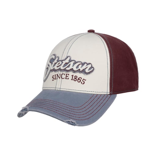 Stetson Casquette Tricolour Vintage Distressed