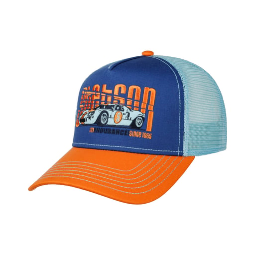 Casquette poisson été Texas Allover Fish Flat Cap