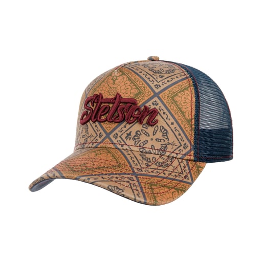 Stetson Casquette Trucker Vintage Print