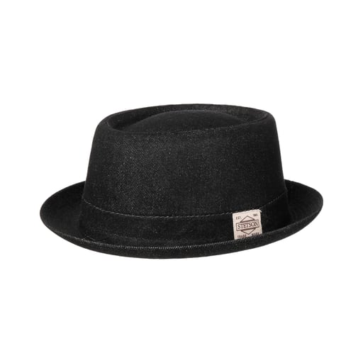 Stetson Chapeau Classic Pork Pie Denim