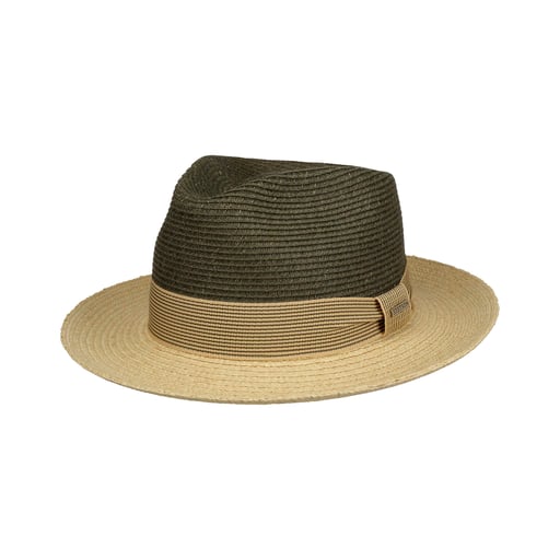 Stetson Chapeau de Raphia Twotone Toyo Fedora