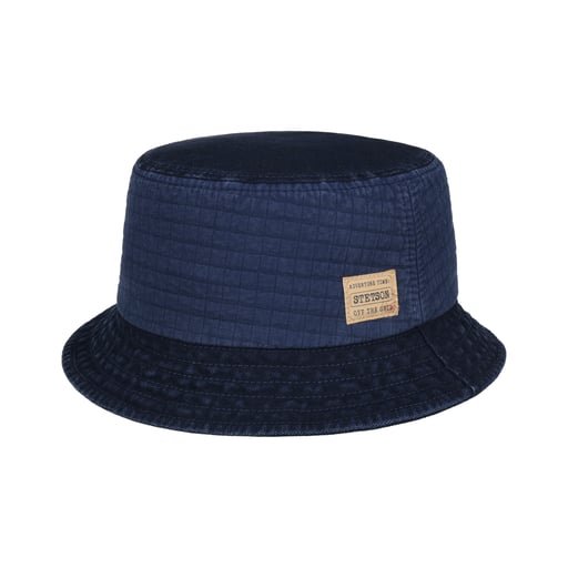 Stetson Chapeau en Coton Quilted Bucket