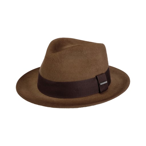 Chapeau Australien Reno Marron - SCIPPIS - Traclet réf 18589 chapellerie traclet
