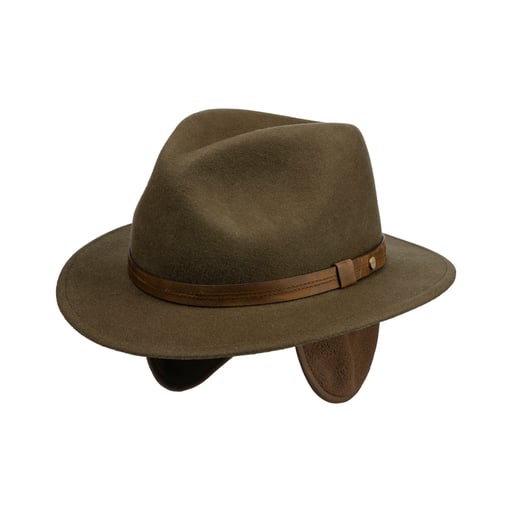 Stetson Chapeau en Laine avec Oreillettes Dest