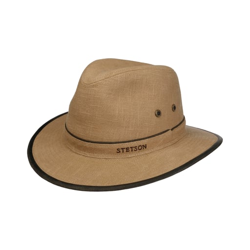 Stetson Chapeau en Lin Mandoca Traveller