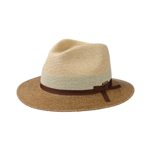 Stetson Chapeau en Paille Contrast Brim Toyo