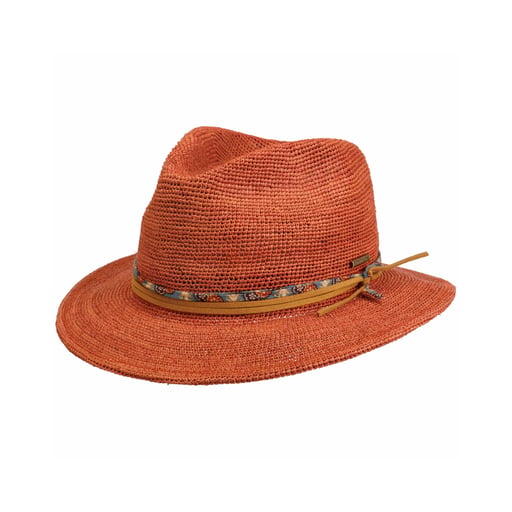 Stetson Chapeau en Paille Crochet Traveller