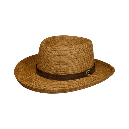 Chapeau De Cowboy Stetson En Paille - Style Gus Centenaire - Taille 6 7/8 Homme
