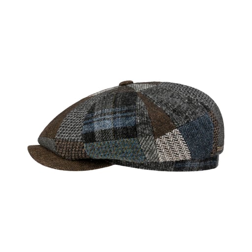 Stetson Hatteras Coppola Stile Newsboy Cotone Uomo