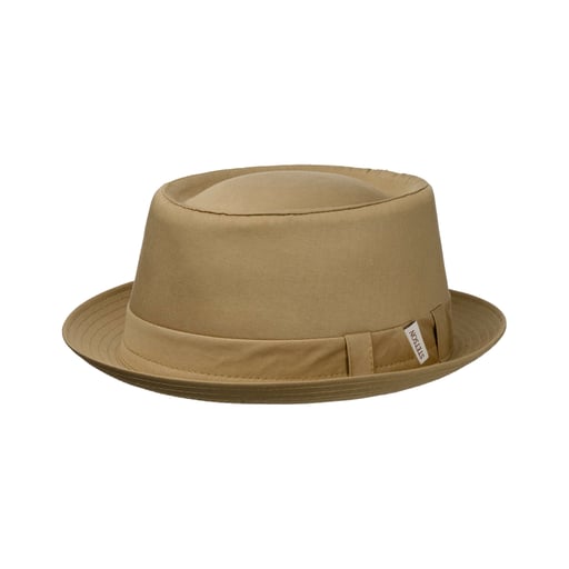 Stetson Cotton Pork Pie Cloth Hat