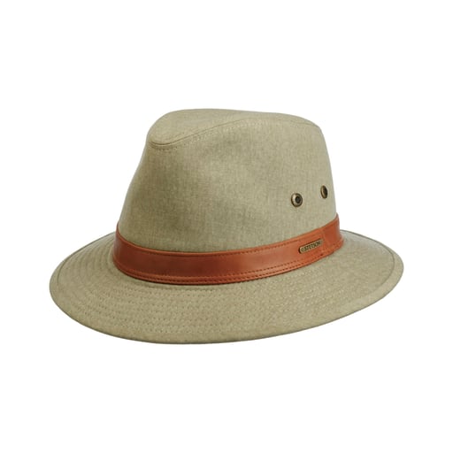 Jacky Pigskin Traveller Leren Hoed by Stetson - € 199,00