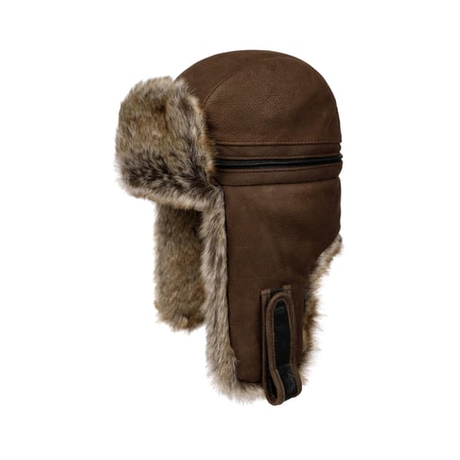 Stetson Cowhide Bomber Aviator Hat