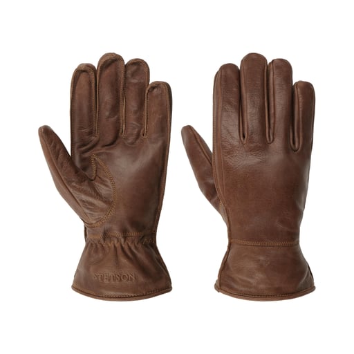 Stetson Cowskin Leather Gloves