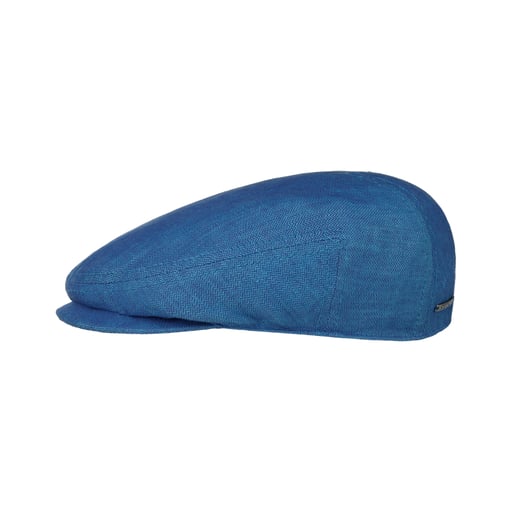 Stetson Descott Linen Flat Cap