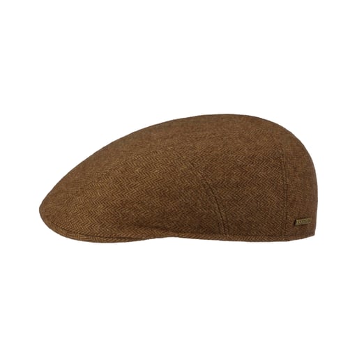 Stetson Finningley 5 Panel Flat Cap