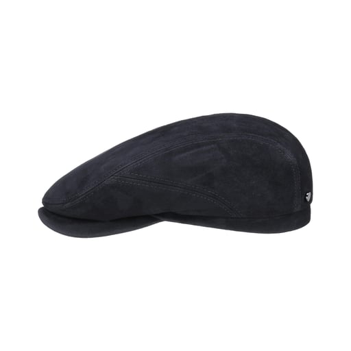 Stetson Goat Suede Flat Cap
