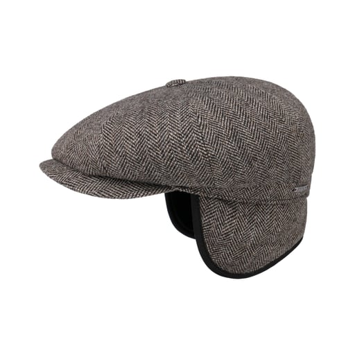 Stetson Hatteras Classic Ear Flaps Flat Cap