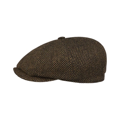 Stetson Hatteras Elmdale Virgin Wool Flat Cap