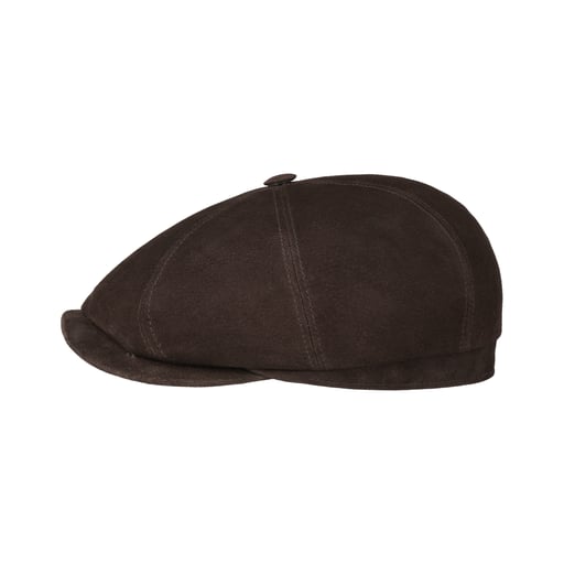 Stetson Hatteras Goat Oily Touch Flat Cap