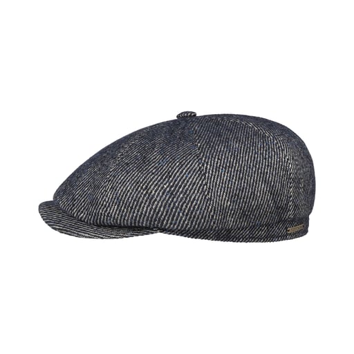 Stetson Hatteras Heavy Twotone Twill Flatcap