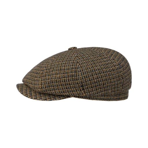 Stetson Hatteras Hepscott Cashmere Flat Cap