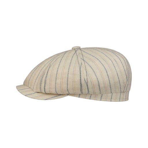 Stetson Hatteras Ledford Linen Flat Cap