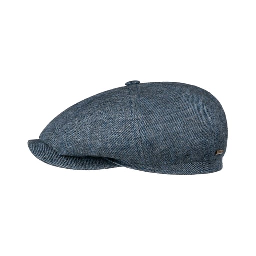 Stetson Hatteras Linen Twill Flat Cap