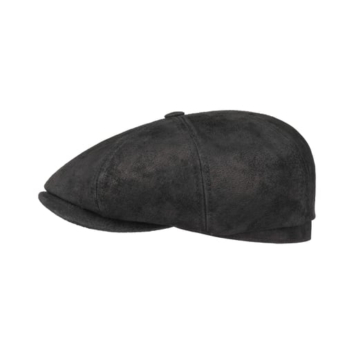Stetson Hatteras Pigskin Leather Cap