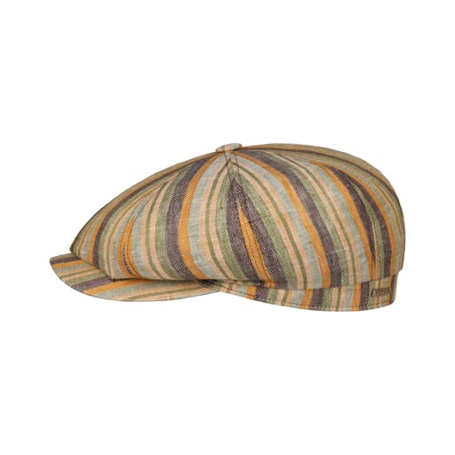 Stetson Hatteras Sacota Linen Flat Cap