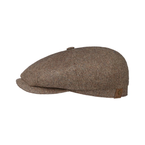 Stetson Hatteras Silk Flat Cap