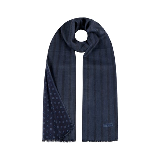 Stetson Herringbone Dots Scarf