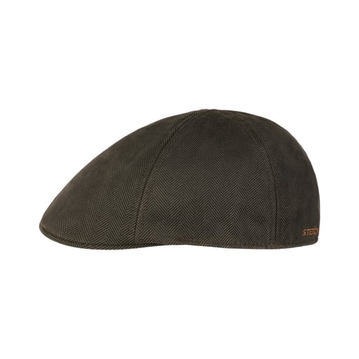 Stetson Herringbone Cap with Ear Flaps