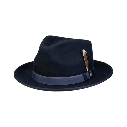 Stetson Hulbert Fedora Wool Hat