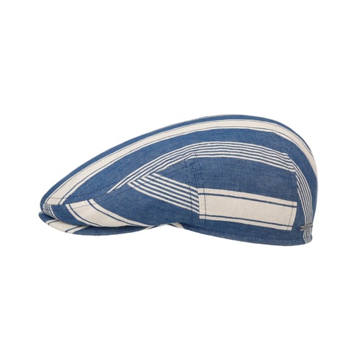 Stetson Kent Twotone Stripes Flatcap