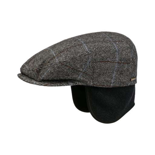 Stetson Kent Wool Ivy Cap with Earflaps