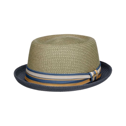 Stetson Licano Toyo Pork Pie Straw Hat