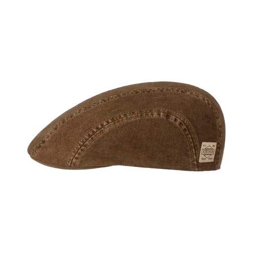 Stetson Madison Soft Vintage Cotton Flat Cap