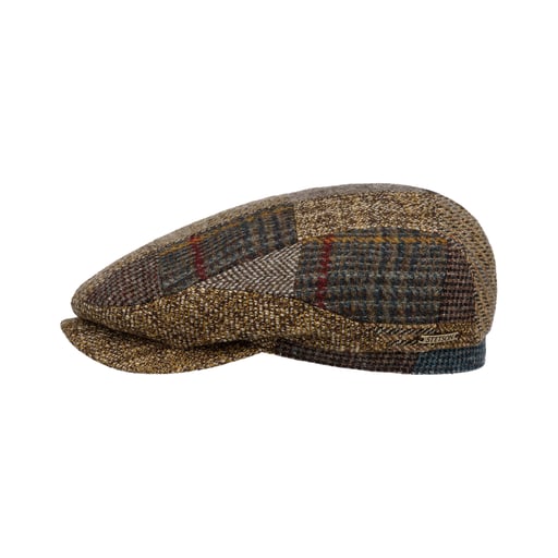 Stetson Mandeo Driver Patchwork Flat Cap