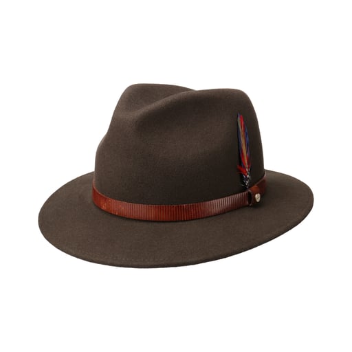 Stetson Manton Traveller Wool Felt Hat