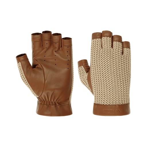 Stetson Nappa Leather & Knit Gloves
