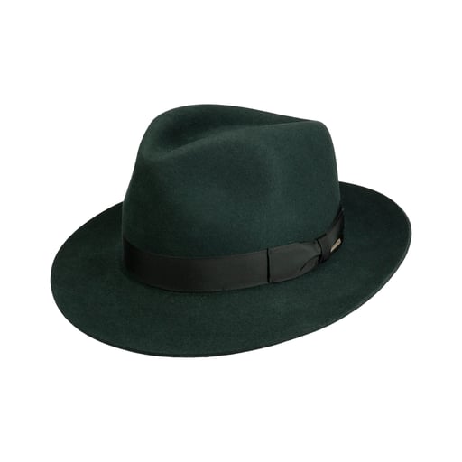 Fedora hoed, klassieke brede rand fedora, koffie Trilby hoeden voor heren