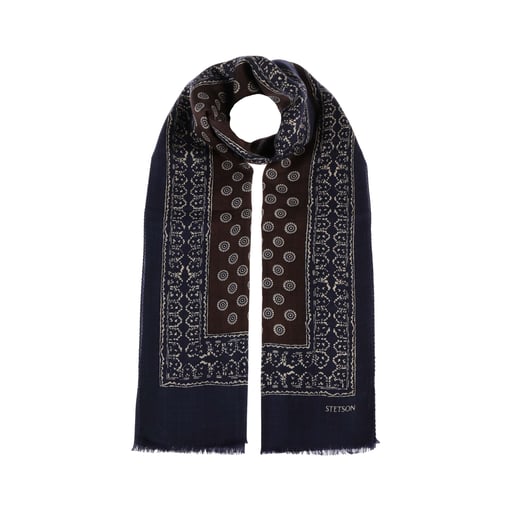 Stetson Polka Dots Wool Scarf