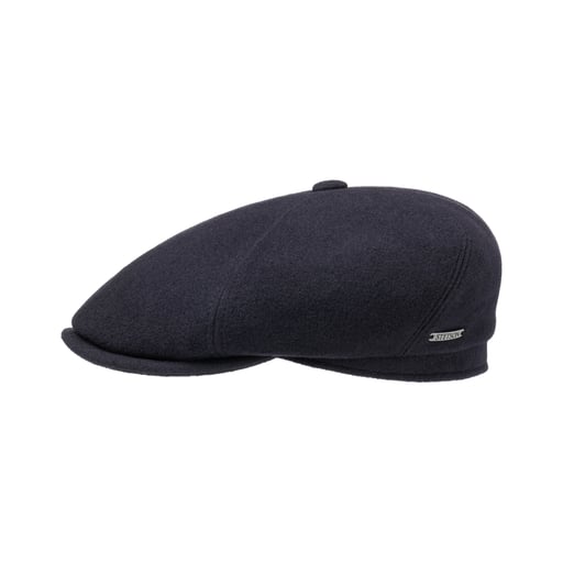 Stetson Reid 6 Panel Flat Cap