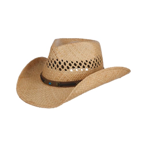 Stetson Rifterson Western Raffia Hat