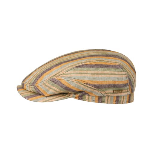 Stetson Sacota Driver Linen Flat Cap